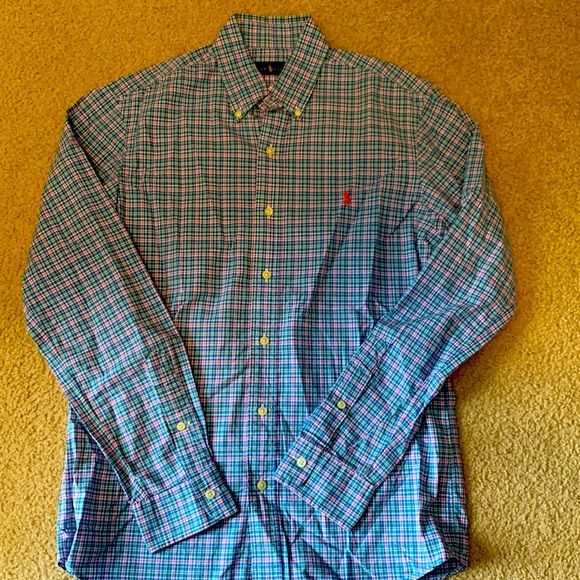 Ralph Lauren Mens Plaid Shirt - Picture 2 of 8